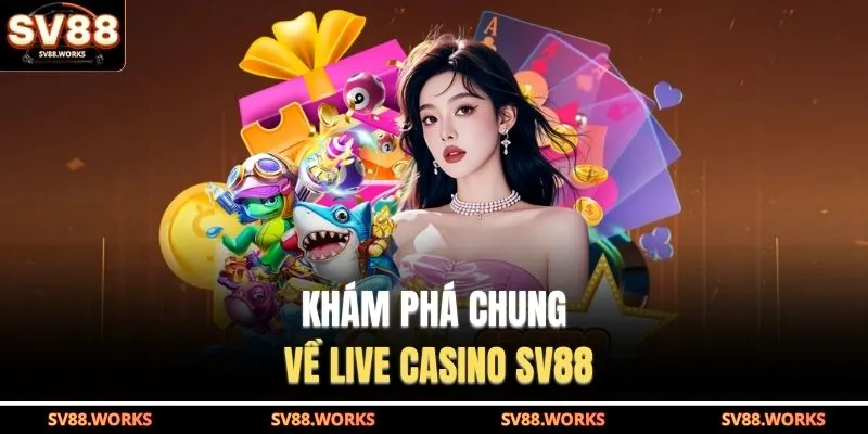 Live Casino SV88 1 Khám phá chung về Live Casino SV88