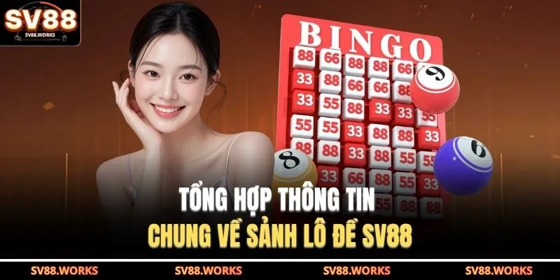 Tổng hợp thông tin chung về sảnh lô đề SV88 