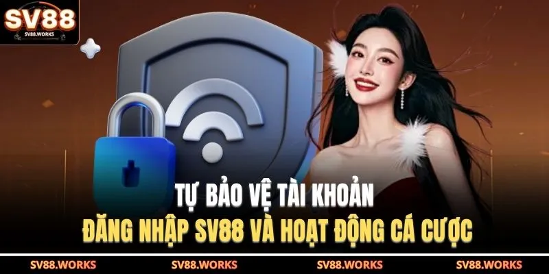 Chơi Có Trách Nhiệm 4 Tự bảo vệ tài khoản đăng nhập SV88 và hoạt động cá cược